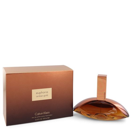 Euphoria Amber Gold by Calvin Klein 3.4 oz Eau De Parfum Spray