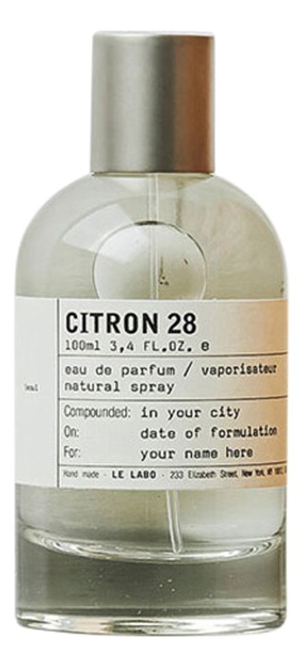Citron 28, Seoul Le Labo for women and men