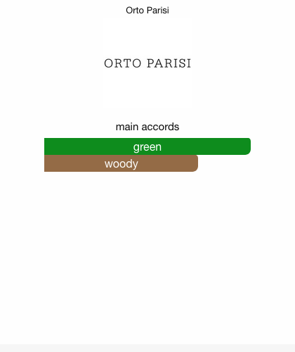 orto parisi viride