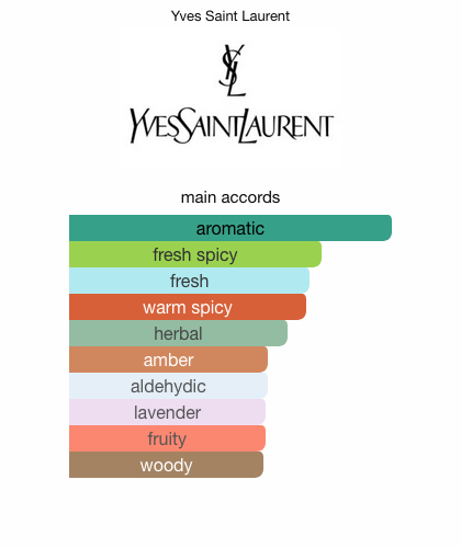 Y Le Parfum Yves Saint Laurent