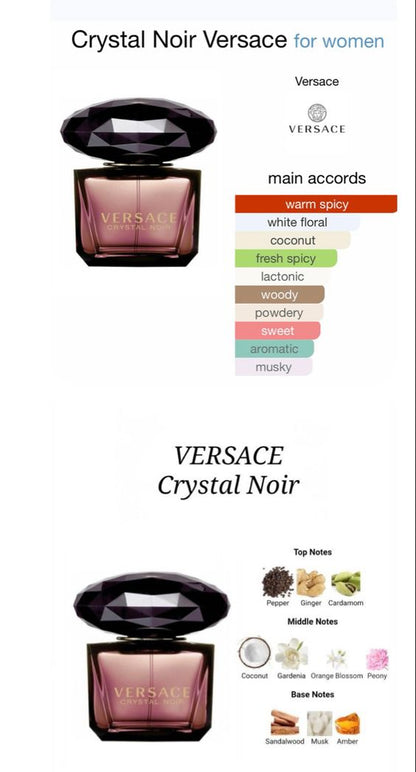 Crystal Noir Versace Eau Spray